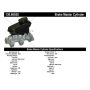 CENTRIC PARTS 130.66028 Centric Premium Brake Master Cylinder