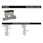 CENTRIC PARTS 130.66029 Centric Premium Brake Master Cylinder