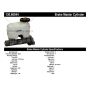 CENTRIC PARTS 130.66044 Centric Premium Brake Master Cylinder