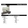 CENTRIC PARTS 130.66053 Centric Premium Brake Master Cylinder