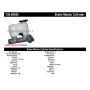 CENTRIC PARTS 130.66055 Centric Premium Brake Master Cylinder