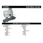 CENTRIC PARTS 130.66063 Centric Premium Brake Master Cylinder