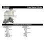 CENTRIC PARTS 130.66065 Centric Premium Brake Master Cylinder