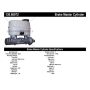 CENTRIC PARTS 130.66072 Centric Premium Brake Master Cylinder
