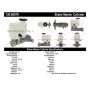 CENTRIC PARTS 130.66076 Centric Premium Brake Master Cylinder