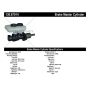 CENTRIC PARTS 130.67014 Centric Premium Brake Master Cylinder