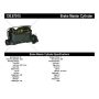 CENTRIC PARTS 130.67015 Centric Premium Brake Master Cylinder