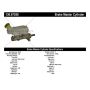 CENTRIC PARTS 130.67026 Centric Premium Brake Master Cylinder