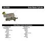 CENTRIC PARTS 130.67029 Centric Premium Brake Master Cylinder