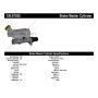 CENTRIC PARTS 130.67035 Centric Premium Brake Master Cylinder