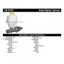 CENTRIC PARTS 130.67039 Centric Premium Brake Master Cylinder