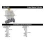 CENTRIC PARTS 130.67045 Centric Premium Brake Master Cylinder