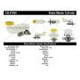 CENTRIC PARTS 130.67055 Centric Premium Brake Master Cylinder