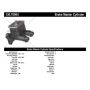 CENTRIC PARTS 130.70004 Centric Premium Brake Master Cylinder