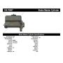 CENTRIC PARTS 130.70007 Centric Premium Brake Master Cylinder