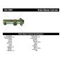 CENTRIC PARTS 130.72001 Centric Premium Brake Master Cylinder