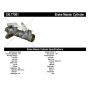 CENTRIC PARTS 130.77001 Centric Premium Brake Master Cylinder