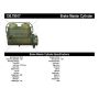 CENTRIC PARTS 130.79017 Centric Premium Brake Master Cylinder