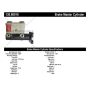CENTRIC PARTS 130.80016 Centric Premium Brake Master Cylinder