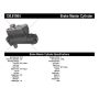 CENTRIC PARTS 130.81004 Centric Premium Brake Master Cylinder