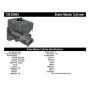 CENTRIC PARTS 130.83004 Centric Premium Brake Master Cylinder