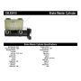 CENTRIC PARTS 130.83012 Centric Premium Brake Master Cylinder