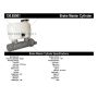 CENTRIC PARTS 130.85001 Centric Premium Brake Master Cylinder