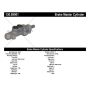 CENTRIC PARTS 130.99001 Centric Premium Brake Master Cylinder