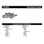 CENTRIC PARTS 130.99005 Centric Premium Brake Master Cylinder