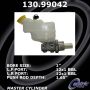 CENTRIC PARTS 130.99042 Centric Premium Brake Master Cylinder