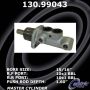 CENTRIC PARTS 130.99043 Centric Premium Brake Master Cylinder