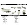 CENTRIC PARTS 130.99066 Centric Premium Brake Master Cylinder