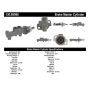CENTRIC PARTS 130.99086 Centric Premium Brake Master Cylinder