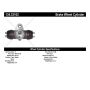 CENTRIC PARTS 134.33102 Centric Premium Wheel Cylinder