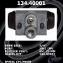 CENTRIC PARTS 134.40001 Centric Premium Wheel Cylinder