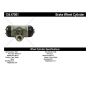 CENTRIC PARTS 134.47001 Centric Premium Wheel Cylinder