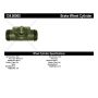 CENTRIC PARTS 134.50005 Centric Premium Wheel Cylinder