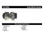 CENTRIC PARTS 134.76058 Centric Premium Wheel Cylinder