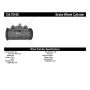 CENTRIC PARTS 134.76108 Centric Premium Wheel Cylinder