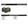 CENTRIC PARTS 134.81003 Centric Premium Wheel Cylinder