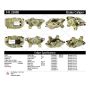 CENTRIC PARTS 141.25008 Centric Semi-Loaded Brake Caliper