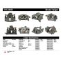 CENTRIC PARTS 141.33633 Centric Semi-Loaded Brake Caliper EPB