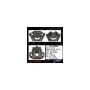 CENTRIC PARTS 141.34558 Centric Semi-Loaded Brake Caliper