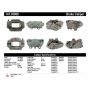 CENTRIC PARTS 141.35008 Centric Semi-Loaded Brake Caliper