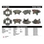 CENTRIC PARTS 141.35545 Centric Semi-Loaded Brake Caliper