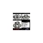 CENTRIC PARTS 141.35558 Centric Semi-Loaded Brake Caliper with New Phenolic Pistons