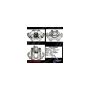 CENTRIC PARTS 141.35566 Centric Semi-Loaded Brake Caliper with New Phenolic Pistons