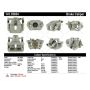 CENTRIC PARTS 141.35654 Centric Semi-Loaded Brake Caliper EPB
