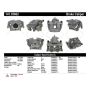CENTRIC PARTS 141.35662 Centric Semi-Loaded Brake Caliper EPB