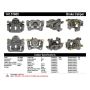 CENTRIC PARTS 141.51665 Centric Semi-Loaded Brake Caliper EPB